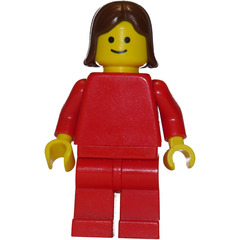 LEGO Red Outfit Lady Minifigure