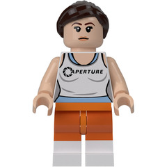 LEGO Portal Chell Minifigure