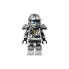 LEGO Zane - Titanium Ninja Minifigure