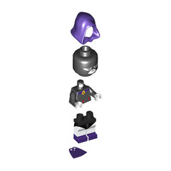 LEGO Raven Minifigure