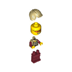 LEGO Jet-Skier with Safety Vest Minifigure