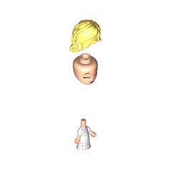 LEGO Young Elsa Micro Figure Minifigure