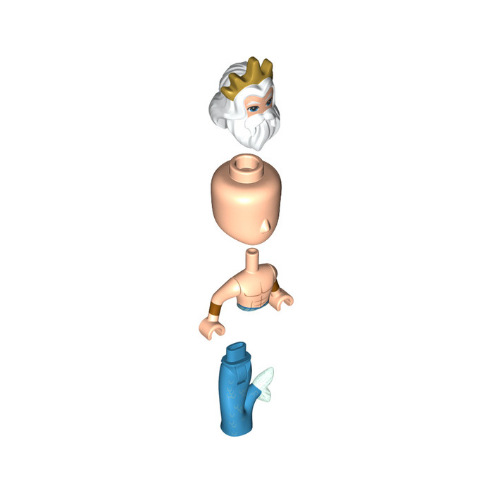 LEGO King Triton Minifigure