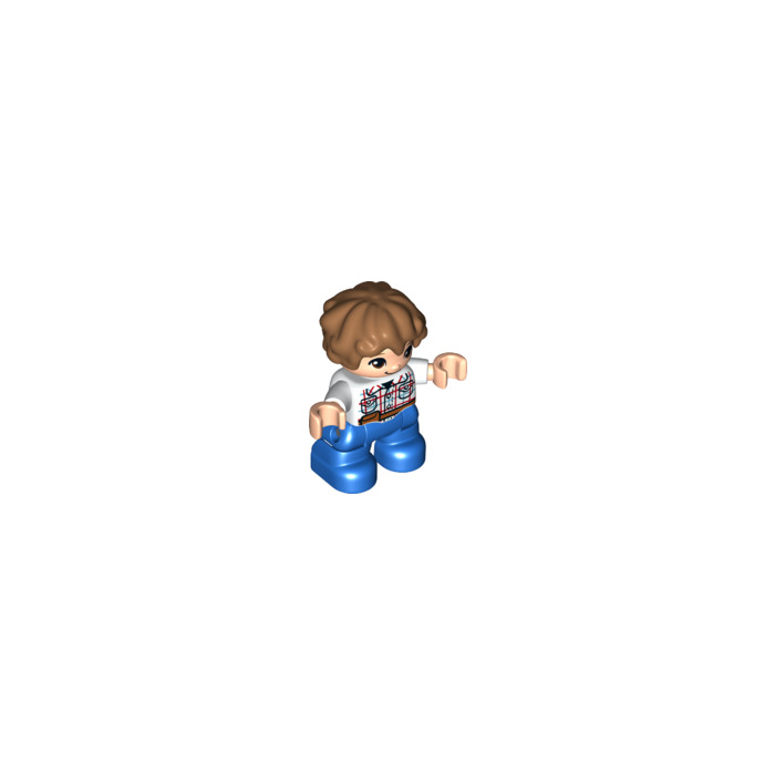 LEGO Gray Mitchell Duplo Figure