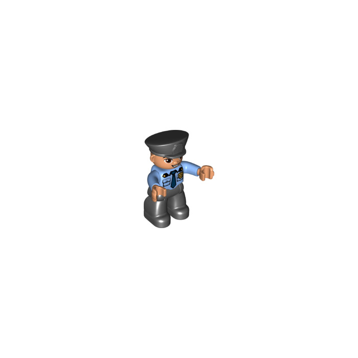 LEGO Policeman with badge Duplo Figure