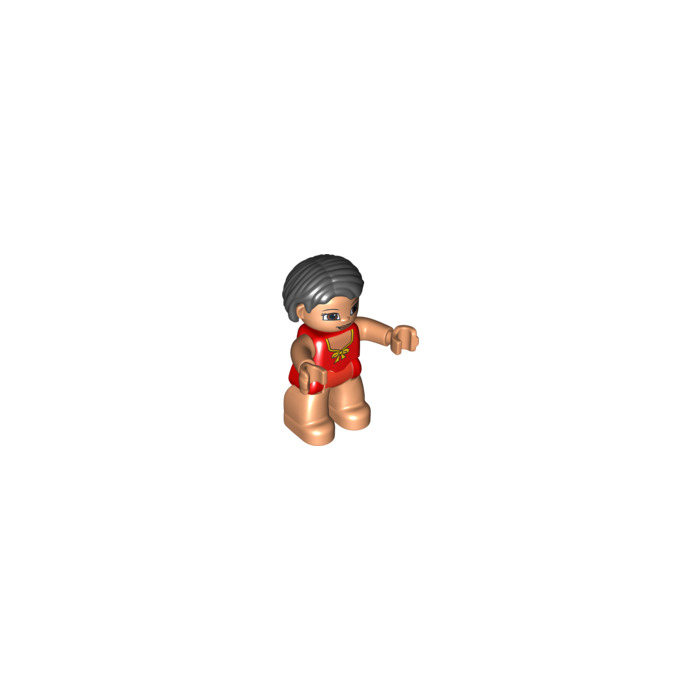 LEGO Duplo Woman with pageboy Hair 9 Duplo Figure
