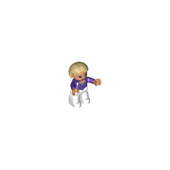 LEGO Woman with Bobbed Hair Duplo Figure