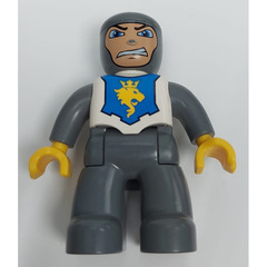 LEGO Knight with White and Blue top Duplo Figure