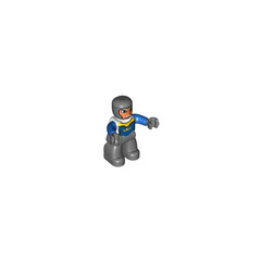 LEGO Old Knight Duplo Figure with Dark Stone Gray Hands