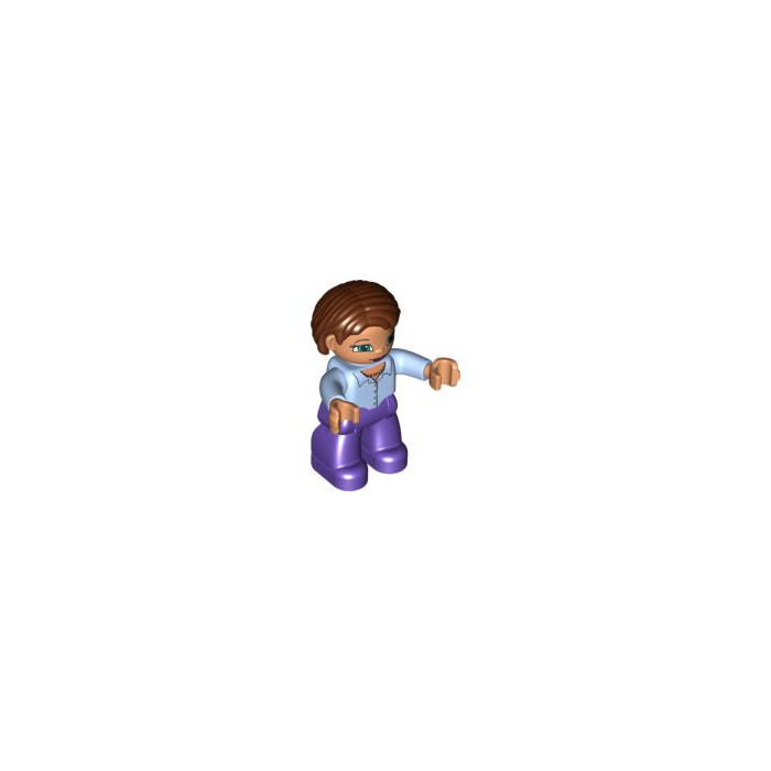 LEGO Duplo Woman with Bobbed Hair Duplo Figure