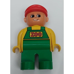 LEGO Zoo Keeper Duplo Figure