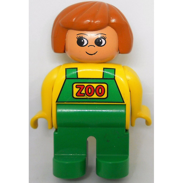 LEGO Female Zoo Keeper Duplo Figure