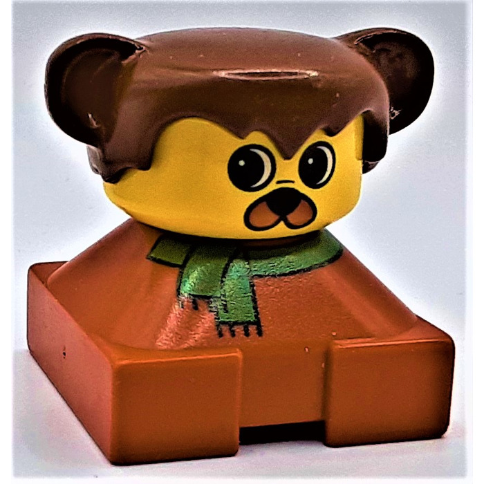 LEGO Duplo Dog with Base with Scarf Duplo Figure