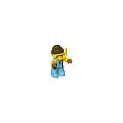 LEGO Scuba Diver Duplo Figure