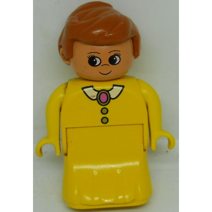 LEGO Female with yellow dress Duplo Figure