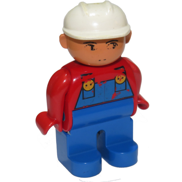 LEGO DUPLO with Blue Overalls Duplo Figure