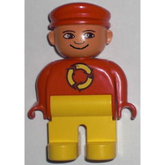LEGO Recycling Worker Duplo Figure
