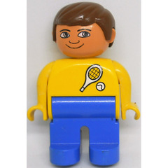 LEGO Tennis Player Duplo Figure