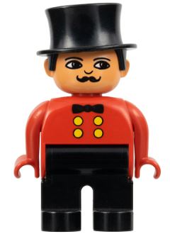 LEGO Circus Ringmaster Duplo Figure