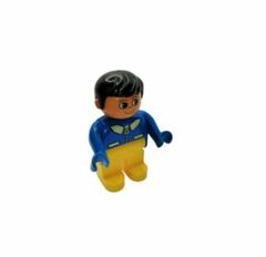 LEGO Man with Yellow legs and Blue top Duplo Figure