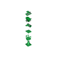 LEGO Roley Duplo Figure