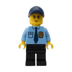 LEGO Man with Badge on Shirt Minifigure