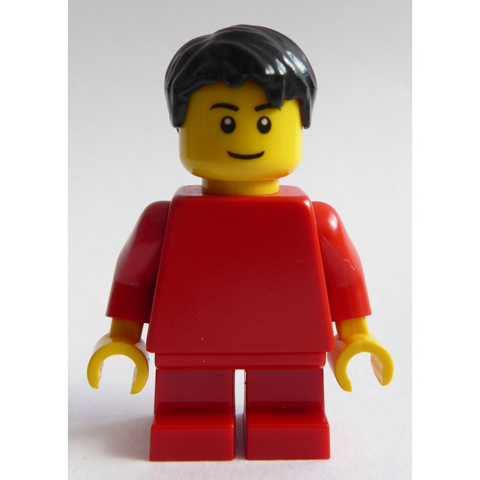 LEGO Boy in Red Minifigure