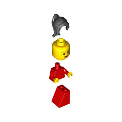 LEGO Woman in Red Dress Minifigure