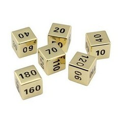 Elite Trainer Box Plus: Metal Gold Dice Set