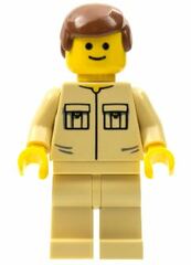 LEGO Male with Tan Shirt and Pockets Minifigure