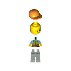 LEGO Man with Hawaiian Shirt Minifigure