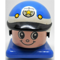 LEGO Policeman Figure Head Minifigure