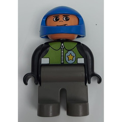 LEGO Policeman, blue helmet