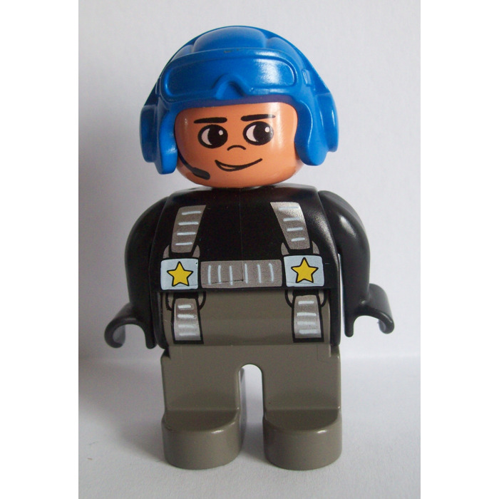 LEGO Duplo Pilot with Aviator Helmet