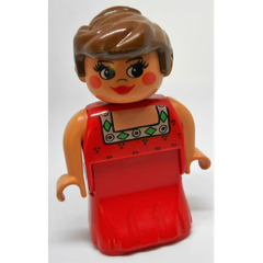 LEGO Woman with Red Dress