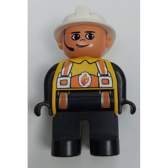 LEGO Fireman with white helmet