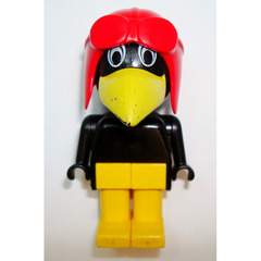 LEGO Joe Crow with White Eyes Fabuland Figure