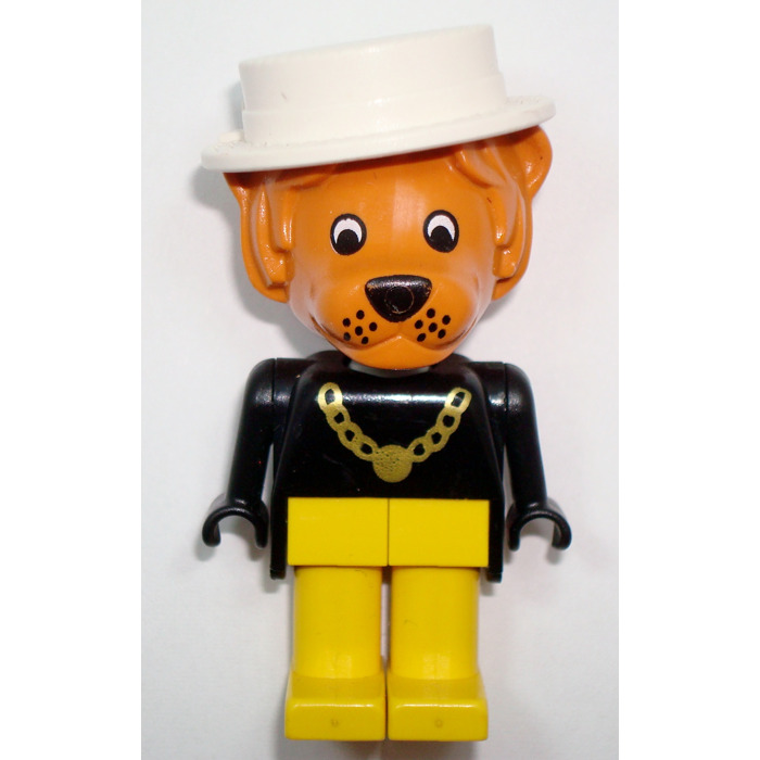 LEGO Lionel Lion with White Hat Fabuland Figure