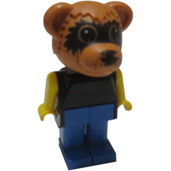LEGO Ricky Raccoon with Black Top Fabuland Figure