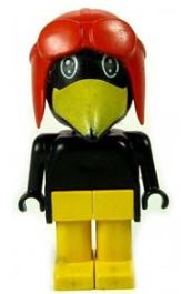 LEGO Joe Crow with Black Eyes Fabuland Figure