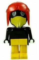 LEGO Joe Crow with Black Eyes Fabuland Figure