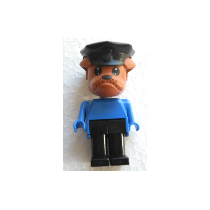 LEGO Bertie Bulldog with Police Hat Fabuland Figure
