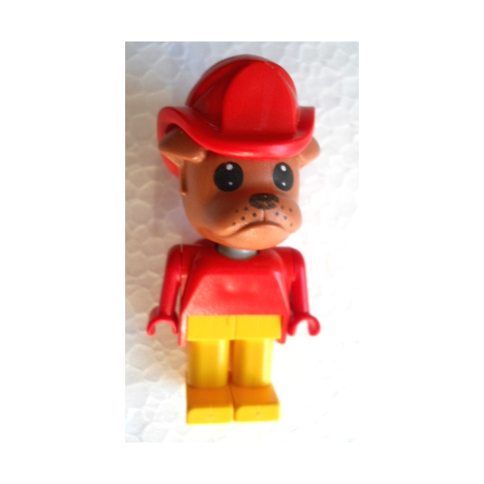 LEGO Barty Bulldog with Fire Helmet Fabuland Figure