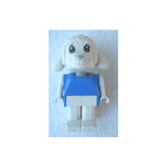 LEGO Lisa Lamb with Blue Top Fabuland Figure