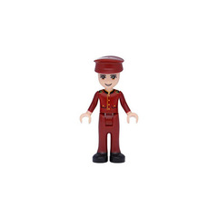LEGO Nate, Dark Red Uniform Minifigure