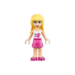 LEGO Stephanie with Dark Pink Shorts Minifigure