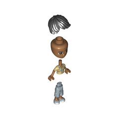 LEGO Matthew with Sand Blue Cropped Trousers and Tan Shirt Minifigure