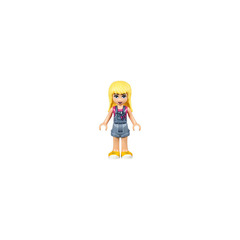 LEGO Stephanie In Blue Shorts-style Overalls and Pink Shirt Minifigure