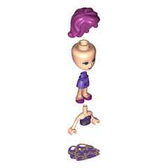 LEGO Livi with Gold Stars Skirt Minifigure
