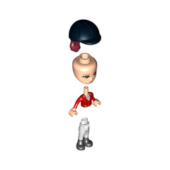 LEGO Mia with Riding Outfit and Helmet Minifigure
